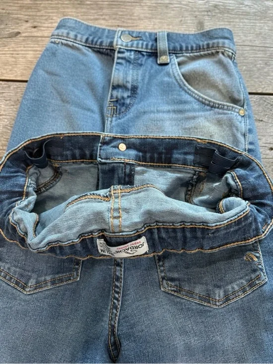 NWOT Jordache Girls Super Skinny Jeans Size 18 Slim Adjustable Waist Blue Denim - Picture 9 of 9